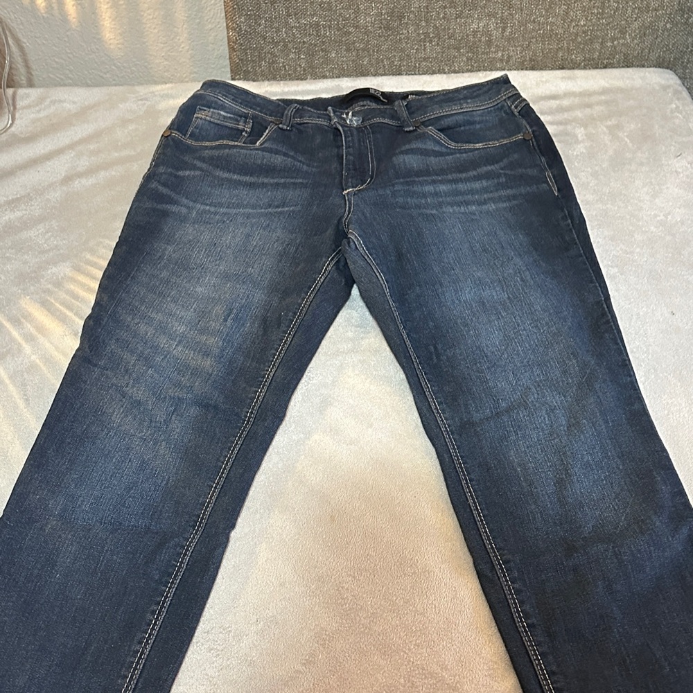 Dark Blue Denim Jeans